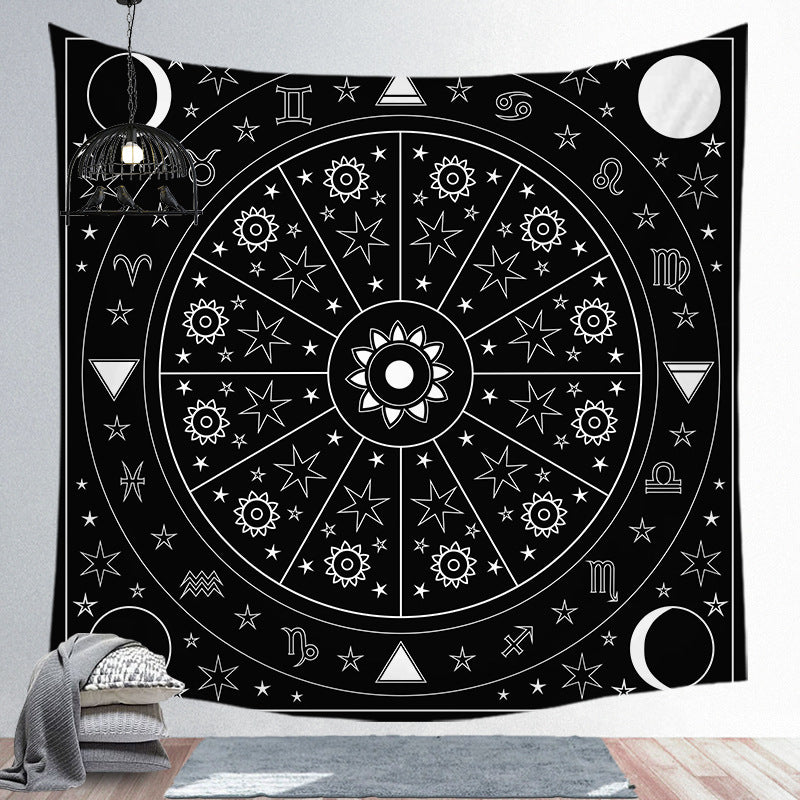 Universe Starry Sky Astrology Astrolabe Tapestry