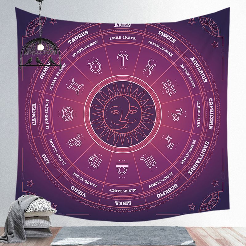 Universe Starry Sky Astrology Astrolabe Tapestry