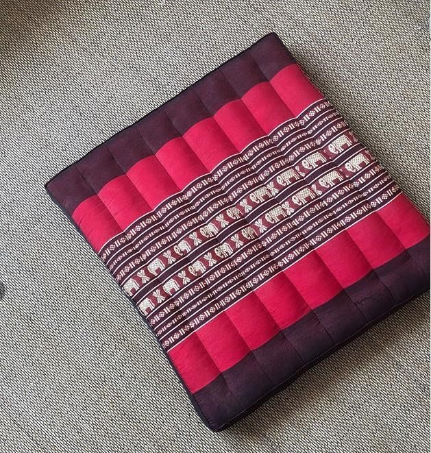 Square Cushion Futon Meditation Family Kneeling