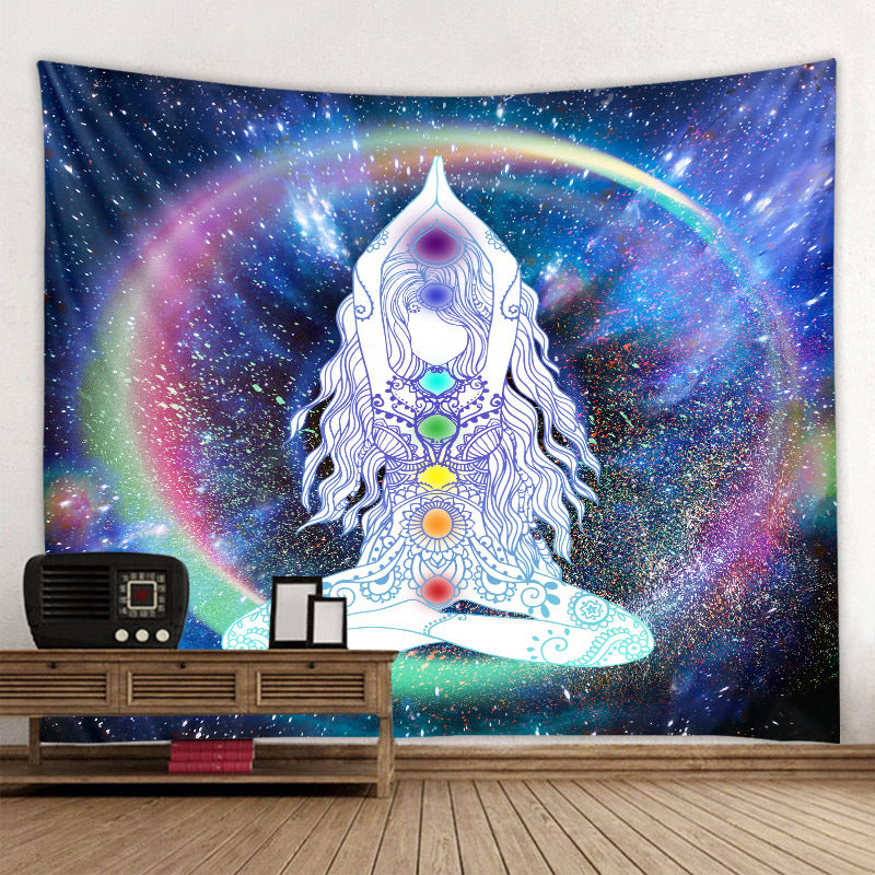 Boho Yoga Meditation Colorful